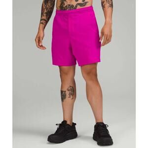 Lululemon Mens Pace Breaker 7" Linerless Short - Purple Highlight Size L